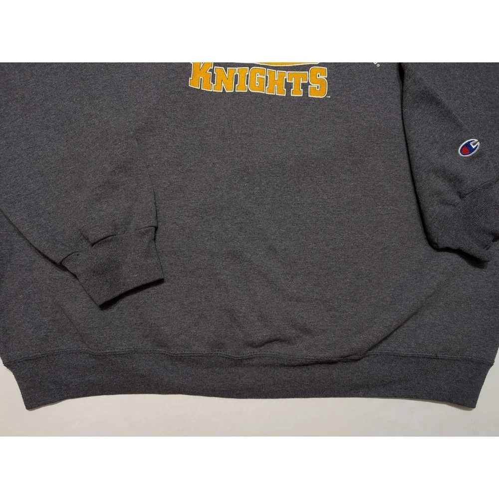 Vintage CHAMPION UCF Knights Crewneck Sweatshirt Y2K Gray Men's XL